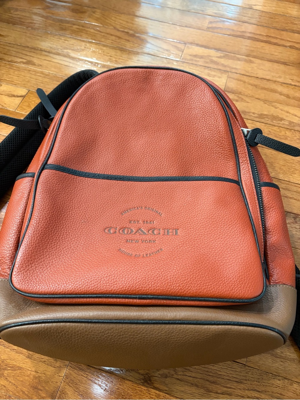 Coach Thompson Leather Backpack - Like New Condition